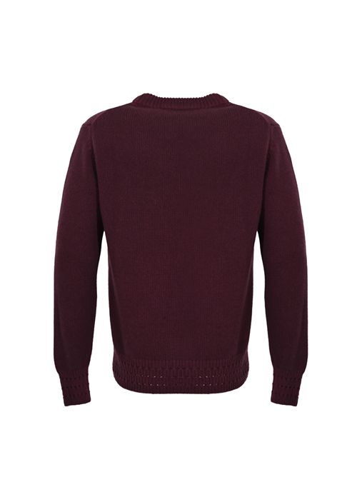 Maglione in lana Prugna DANIELE FIESOLI | DF 12700681